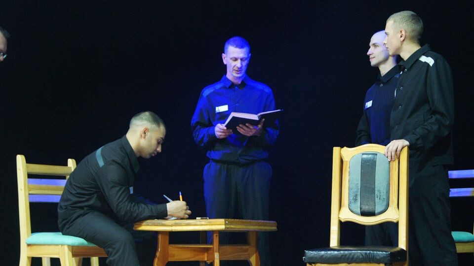    Проект "Театр за чертой. Точка свободы" в ЛИУ-1. Источник: Толк