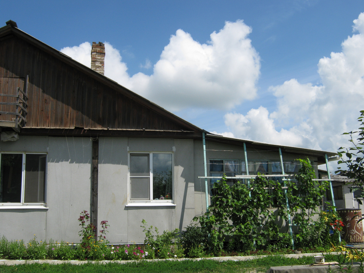 В жаркий июльский день. 