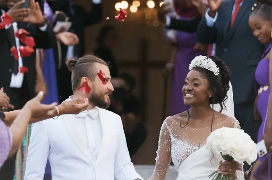 Принцесса Тсакани Зенки Мийен из Лимпопо с мужем