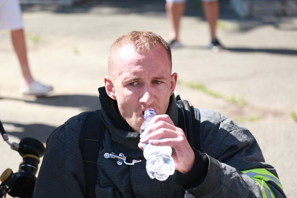    Смотр-конкурс на звание "Лучшее звено газодымозащитной службы". Источник: Олег Укладов