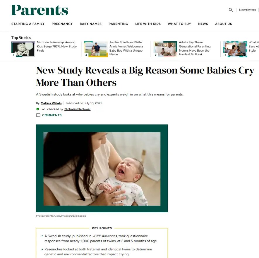    Фото: страница сайта parents.com