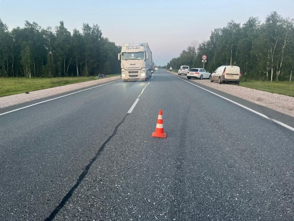    ДТП с мотоциклом в Новосибирской области. Источник: Госавтоинспекция Новосибирской области