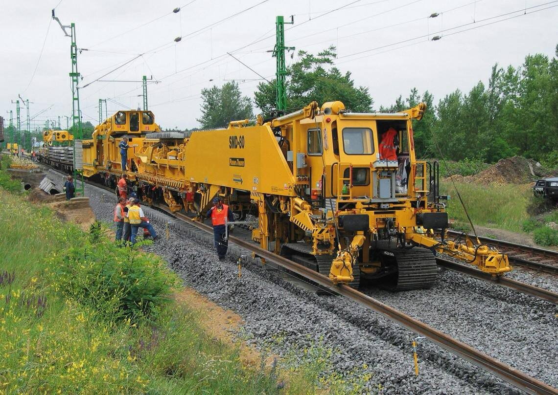 Путевая машина SMD-80, фото пресс-службы КТЖ  📷
