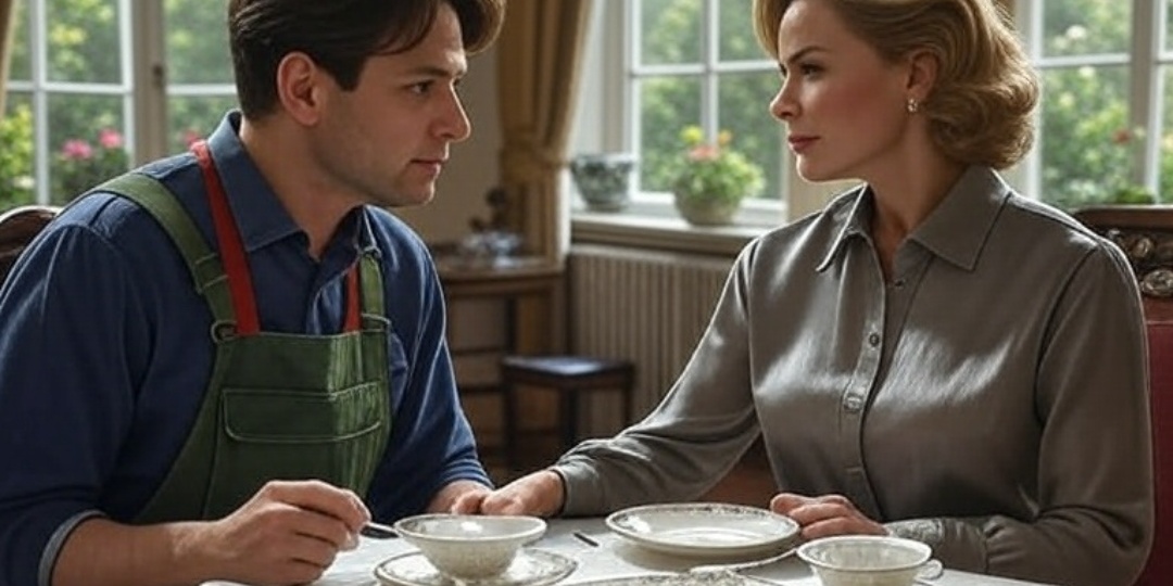 Садовник Андрей очень удивился когда хозяйка позвала его на обед, оказалось не спроста