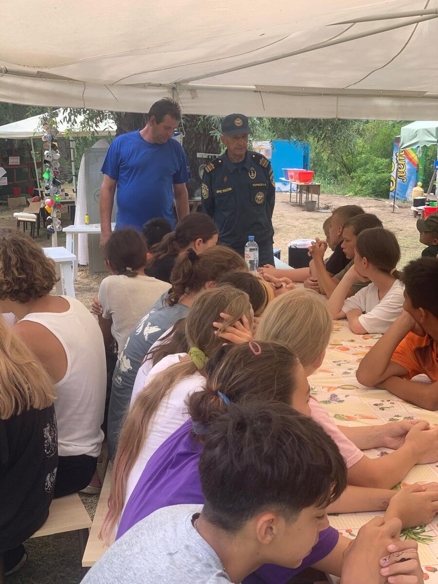 волгоспас профилактика в детском лагере