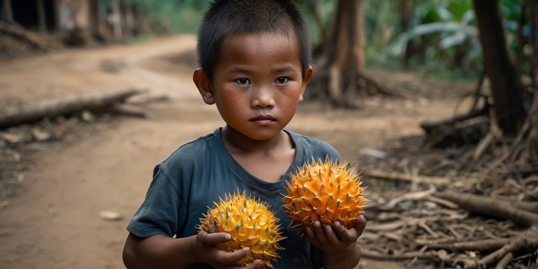 Я думал, в Азии меня уже ничем не удивить. Пока мы с женой не увидели, чем лакомятся дети в лаосской деревне