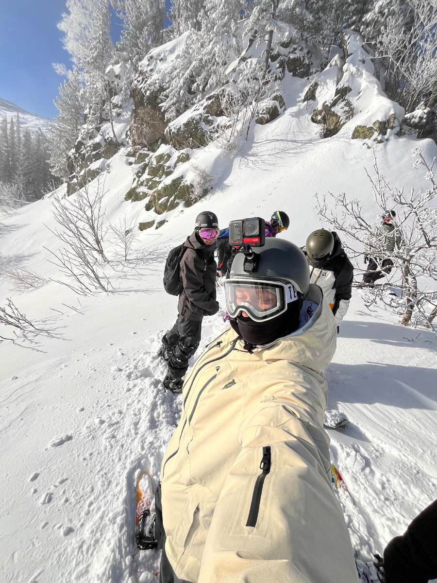 Сноубордист 