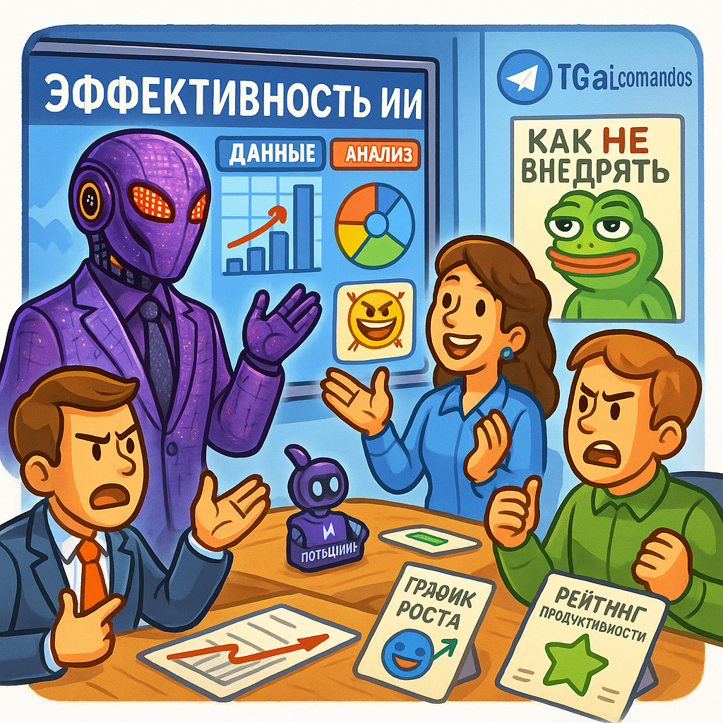    ИИ в бизнесе: 5 метрик, которые покажут реальную прибыль, а не хайп Дмитрий Попов | Comandos.ai
