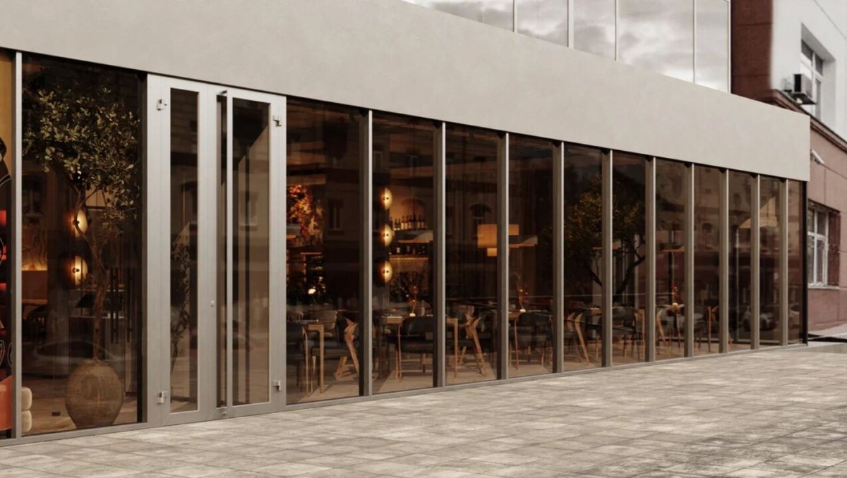    Новый ресторан будет располагаться на месте Peoples. Рендер предоставлен "Перчини Рус"