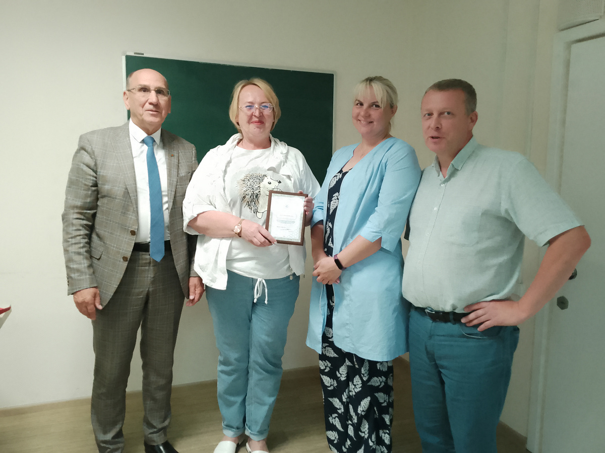 Кунгурские врачи после награждения