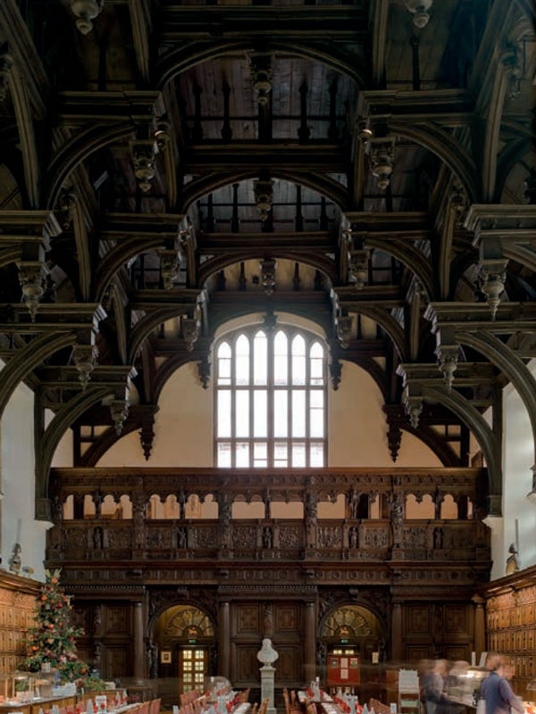 Миддл-Темпл-холл, Лондон, построен в 1562 г.