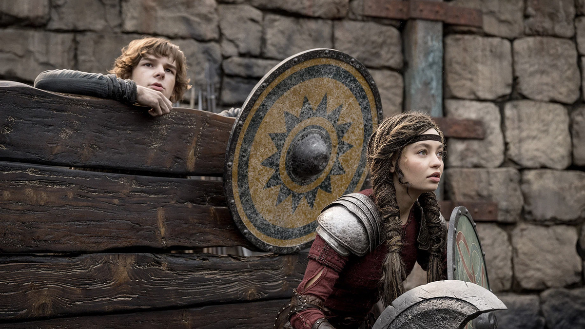 Кадр из фильма "Как приручить дракона"