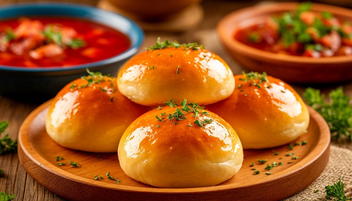 Пампушки к борщу