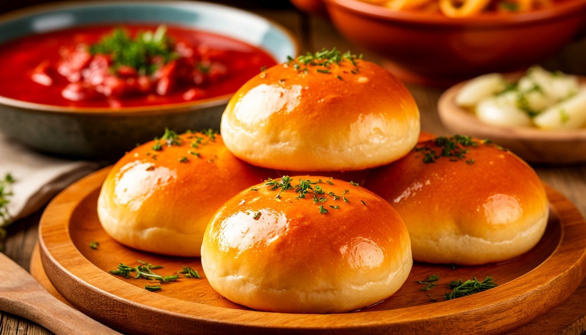 Пампушки к борщу