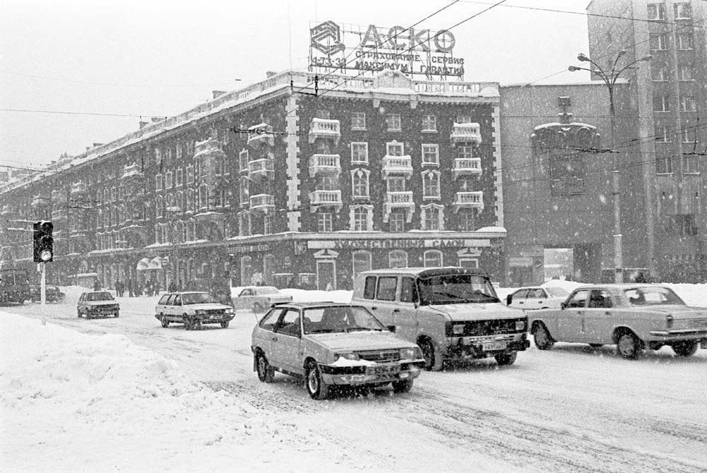 1996 г. пл. Пять углов. Фото: Сергей Ещенко.