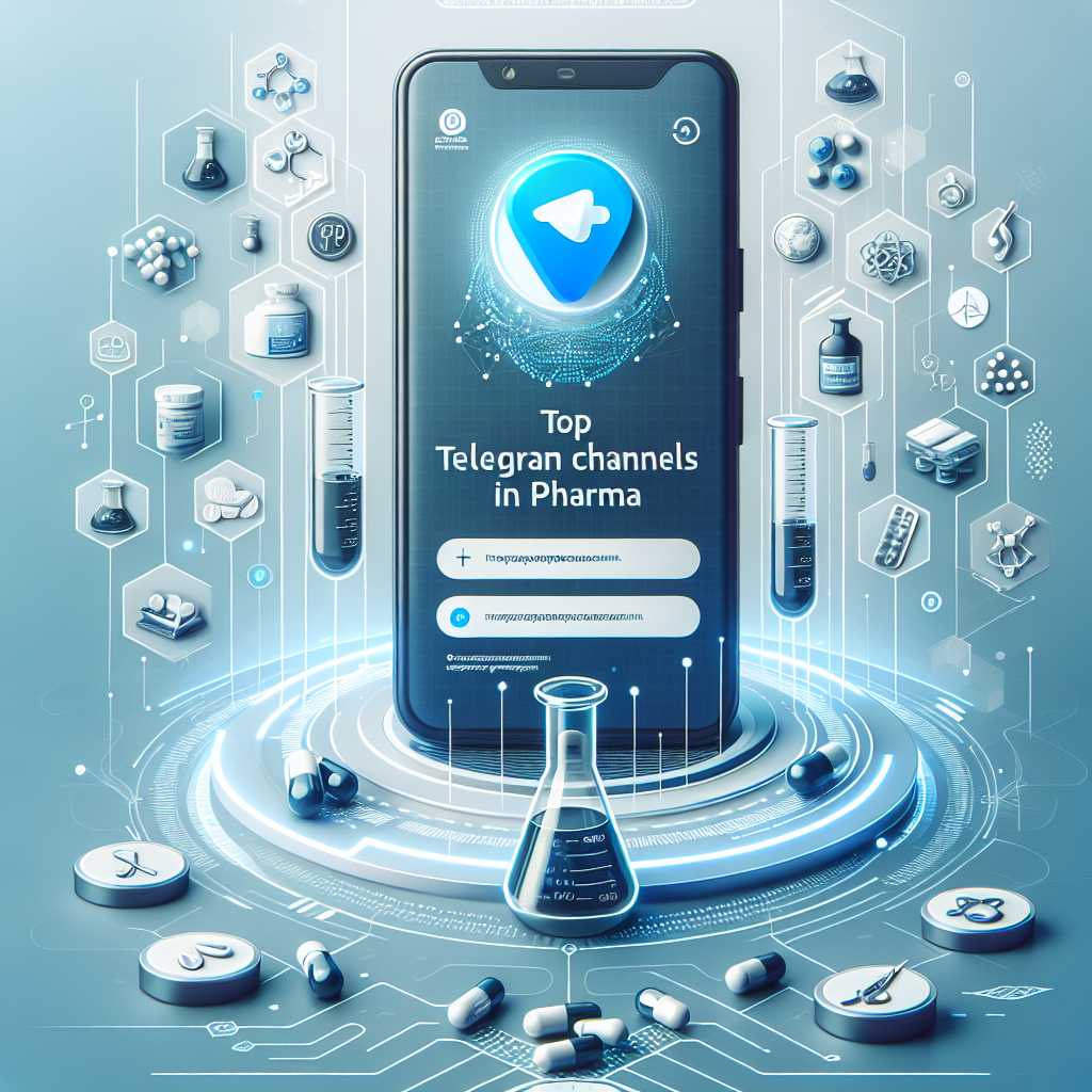 Подборка лучших телеграм-каналов фармы РФ