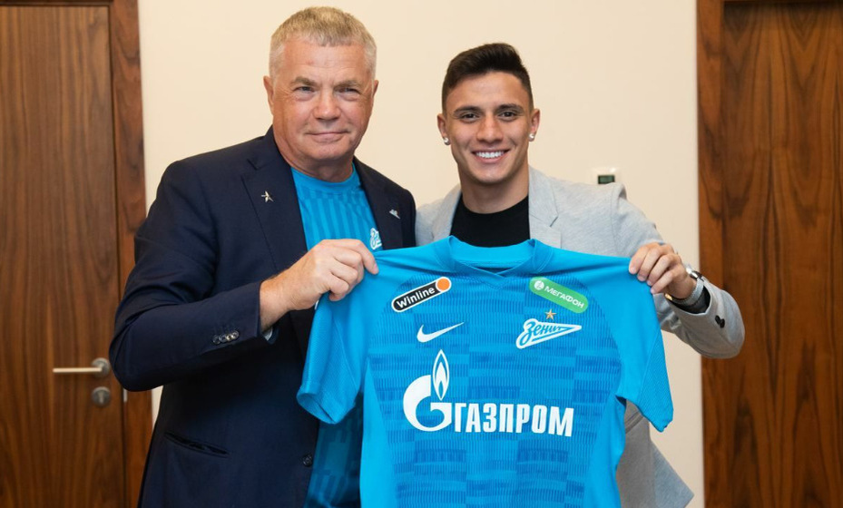    Мантуан стал игроком «Зенита». Фото: сайт «Зенита»