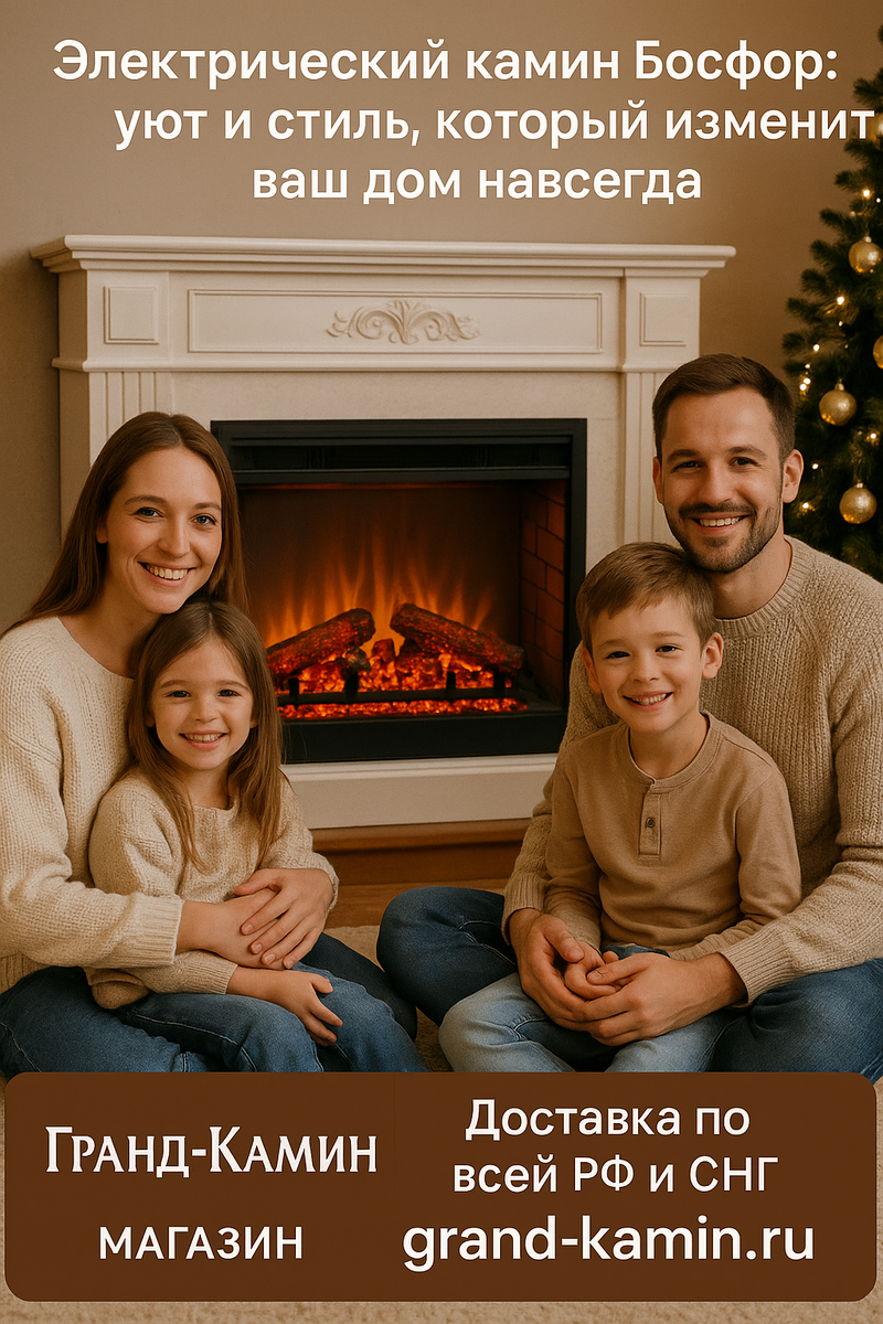    Электрический камин Босфор: уют и стиль, который изменит ваш дом навсегда Kamin