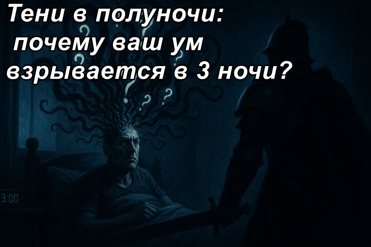 Тени в полуночи: взрыв ума в 3 часа ночи – пробуждение воина
