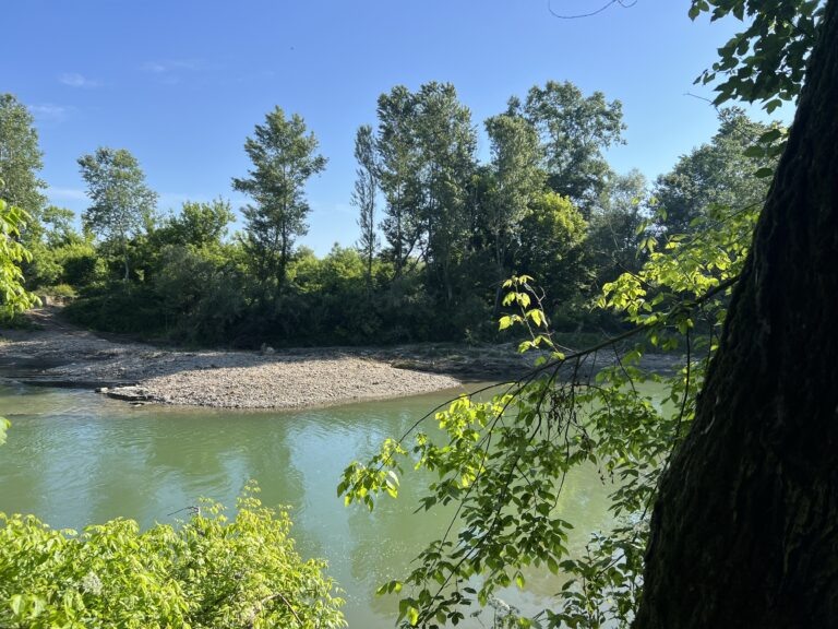 Псекупс. Вид с высокого берега