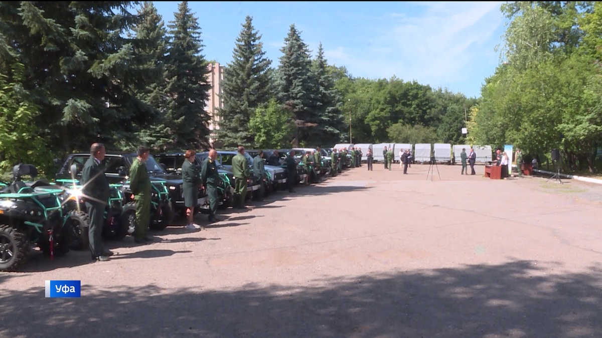    В Башкортостане пополнился автопарк лесопатрульных машин – сюжет «Вестей»