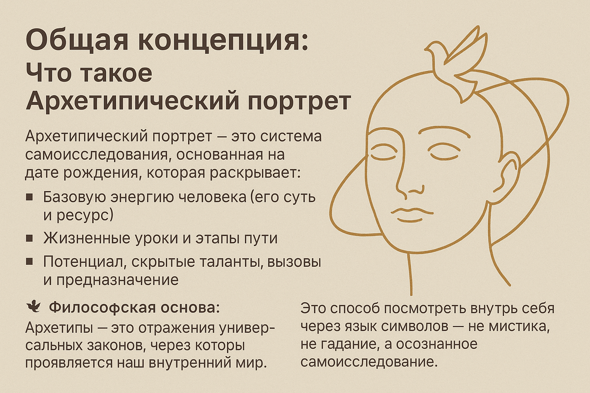 Архетипический портрет по Гонцовой: концепция
