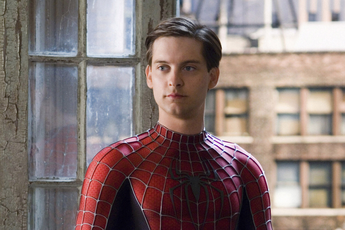 Актер Тоби Магуайр в фильме «Человек-паук 3», 2007 год / Supplied by FilmStills.net/Global Look Press