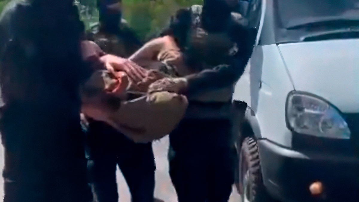   Кадр из оперативного видео