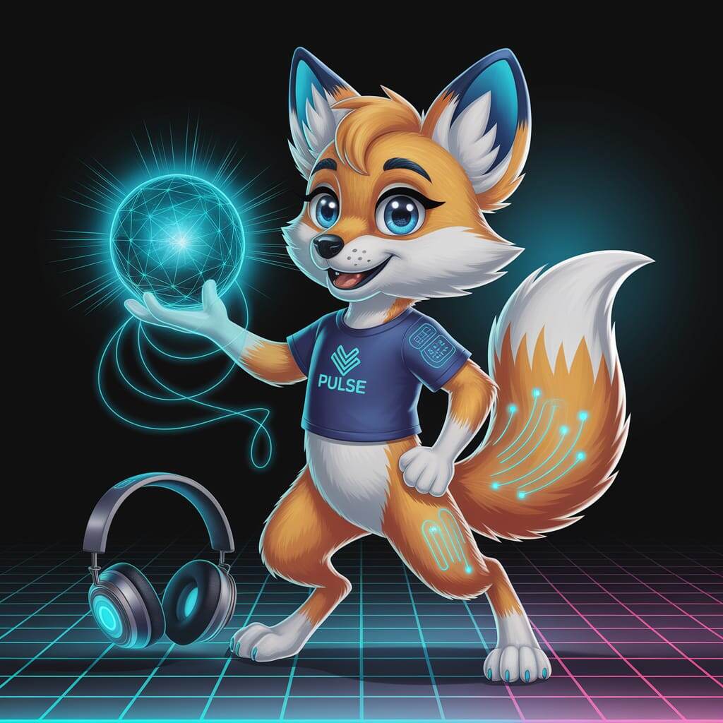 Мой персонаж - Пульсик ( маркетинговое агентство Импульс)