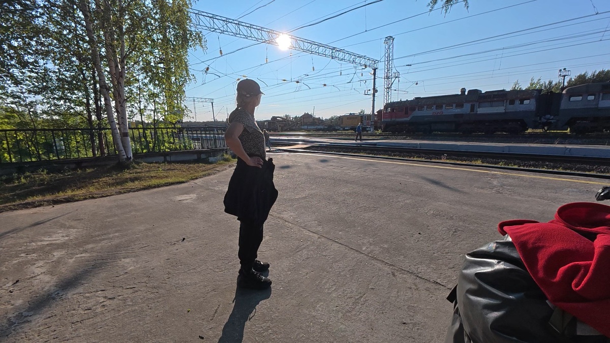 На станции - Полярные Зори