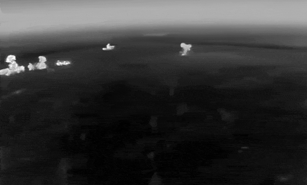 Работа из РСЗО "Град"//Видео с ТГ-канала "Портфель Генштаба"