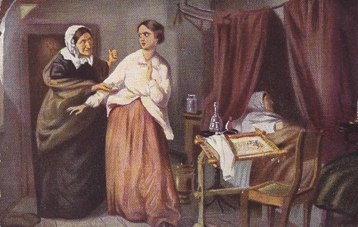 Николай Шильдер "Искушение"