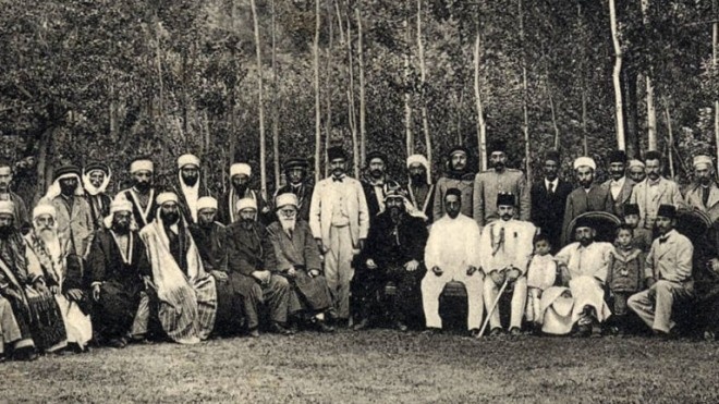 Встреча лидеров друзов и Османской империи в Дамаске 1890-е годы