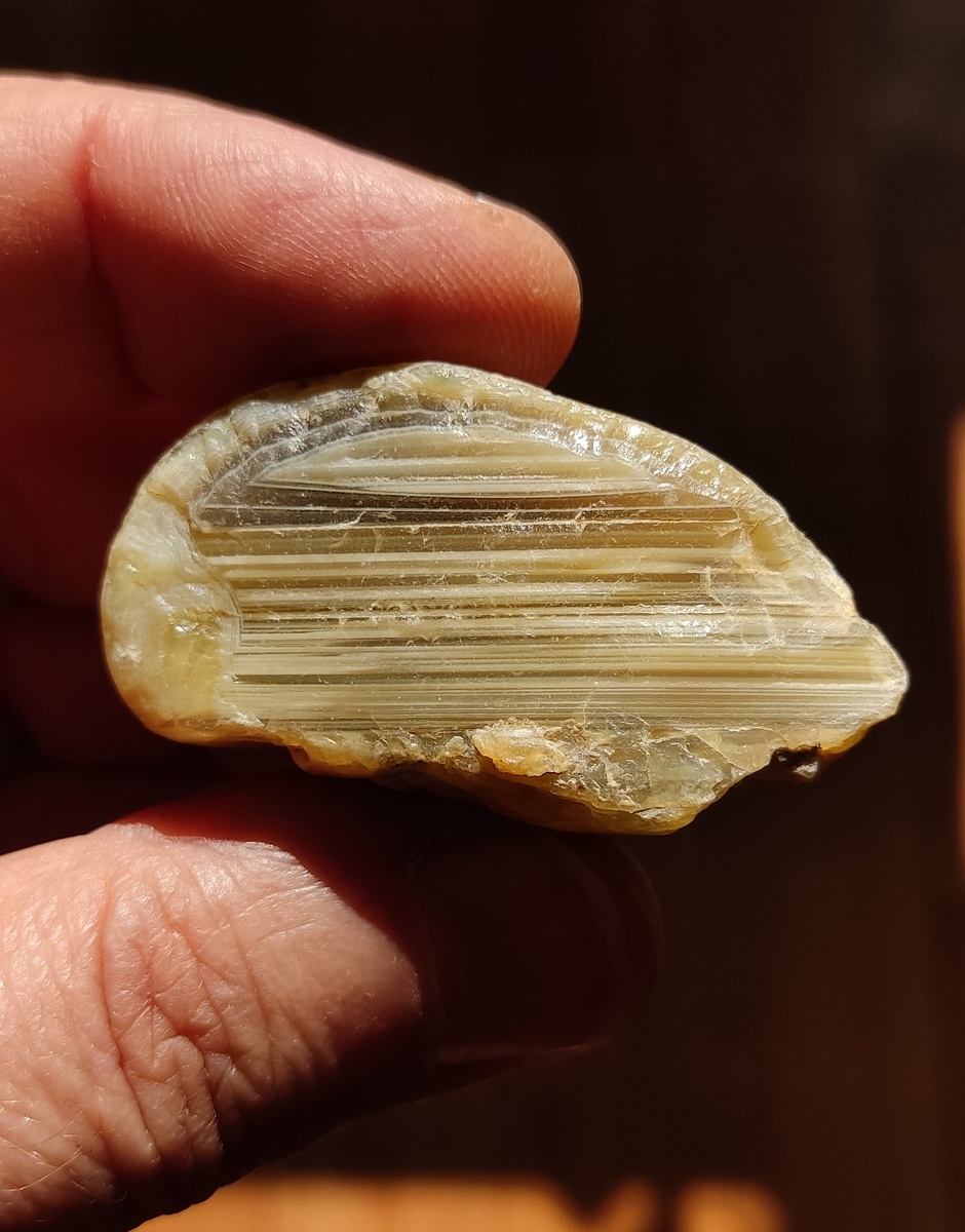 Фото автора, агат переходящий в оникс 