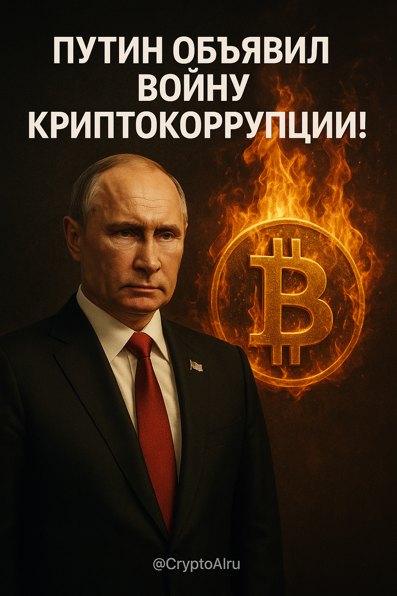 Путин объявил охоту на крипту! Что будет с биткоином и вашими кошельками?