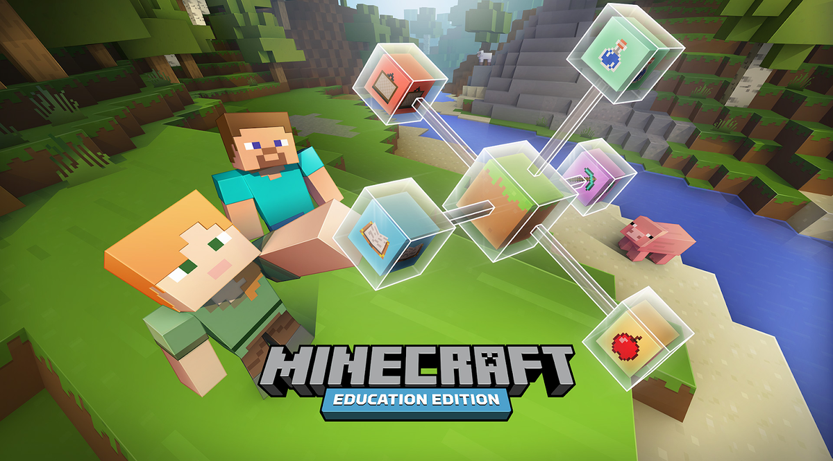 Некоторые дети увлекаются Minecraft. Преподаватели могут использовать Minecraft Education Edition. Это среда разработки, где дети программируют внутри игры.