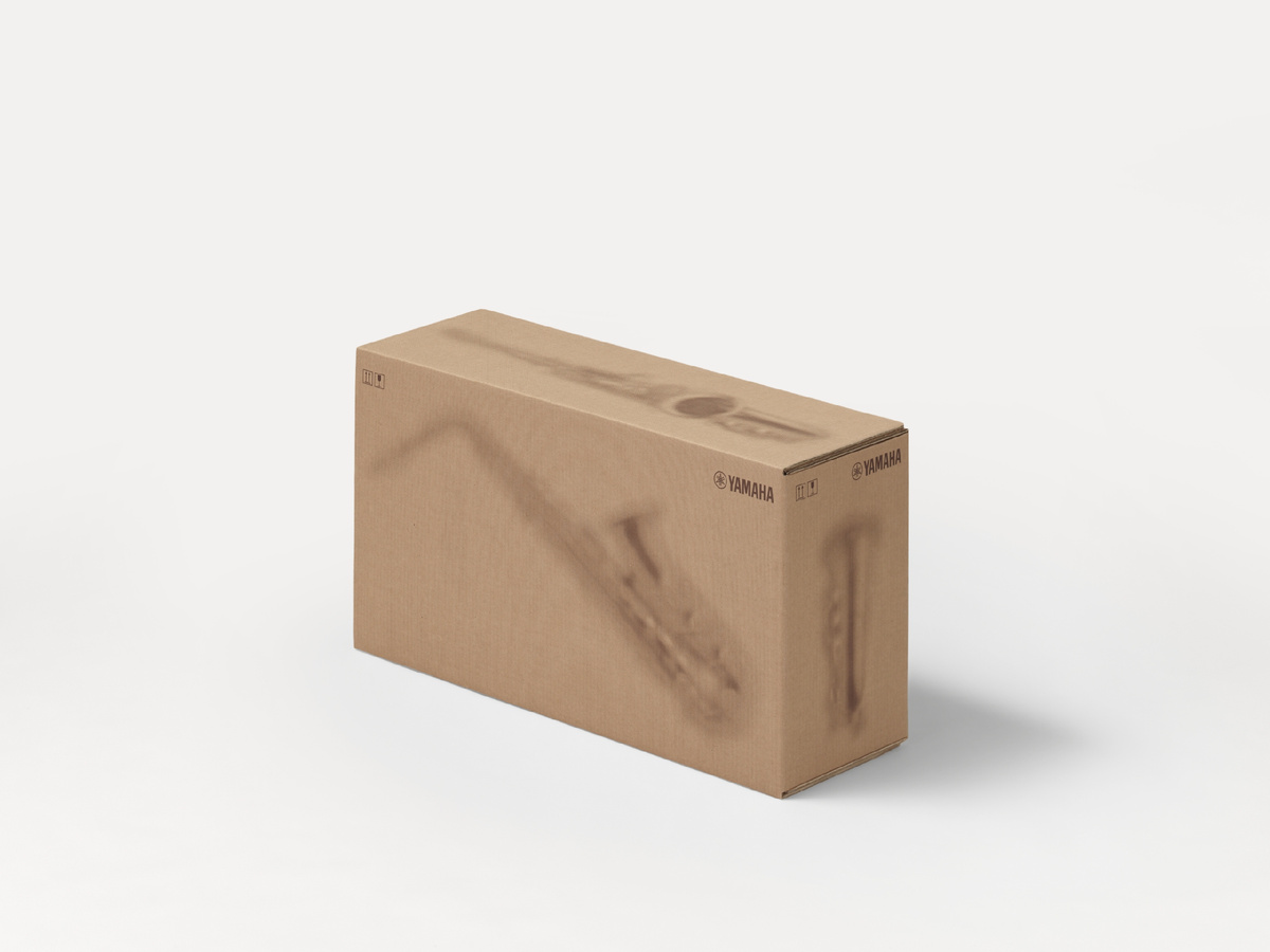 100% перерабатываемая упакова для альт-саксофона Yamaha