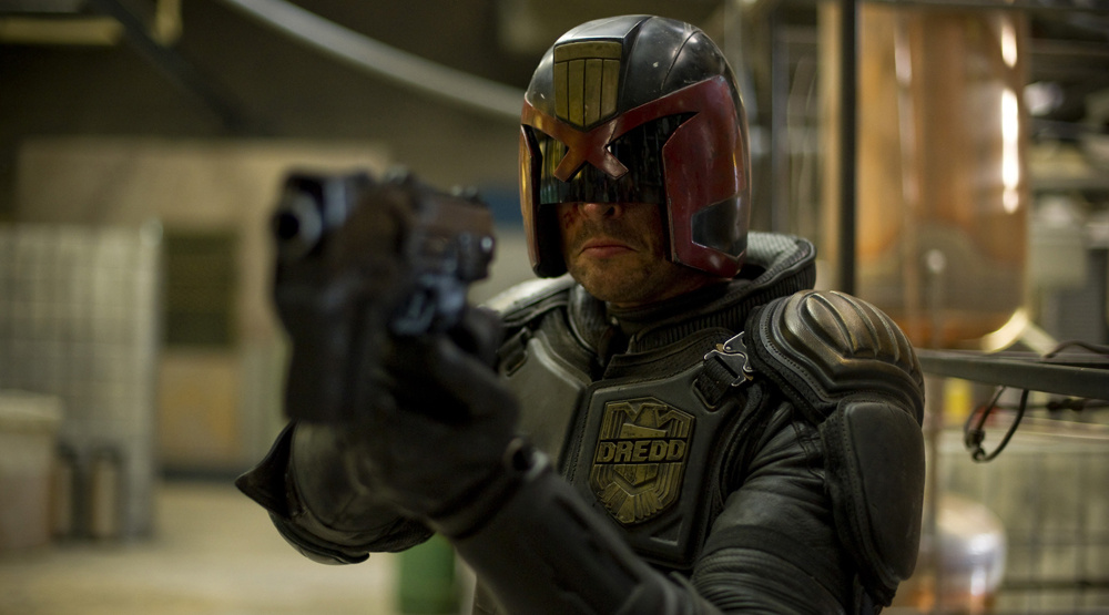     Кадр из фильма «Судья Дредд» (2012)