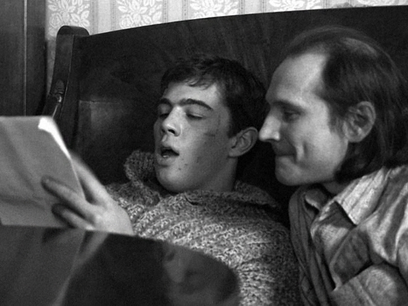 Сергей Бодров-младший и Алексей Балабанов над сценарием