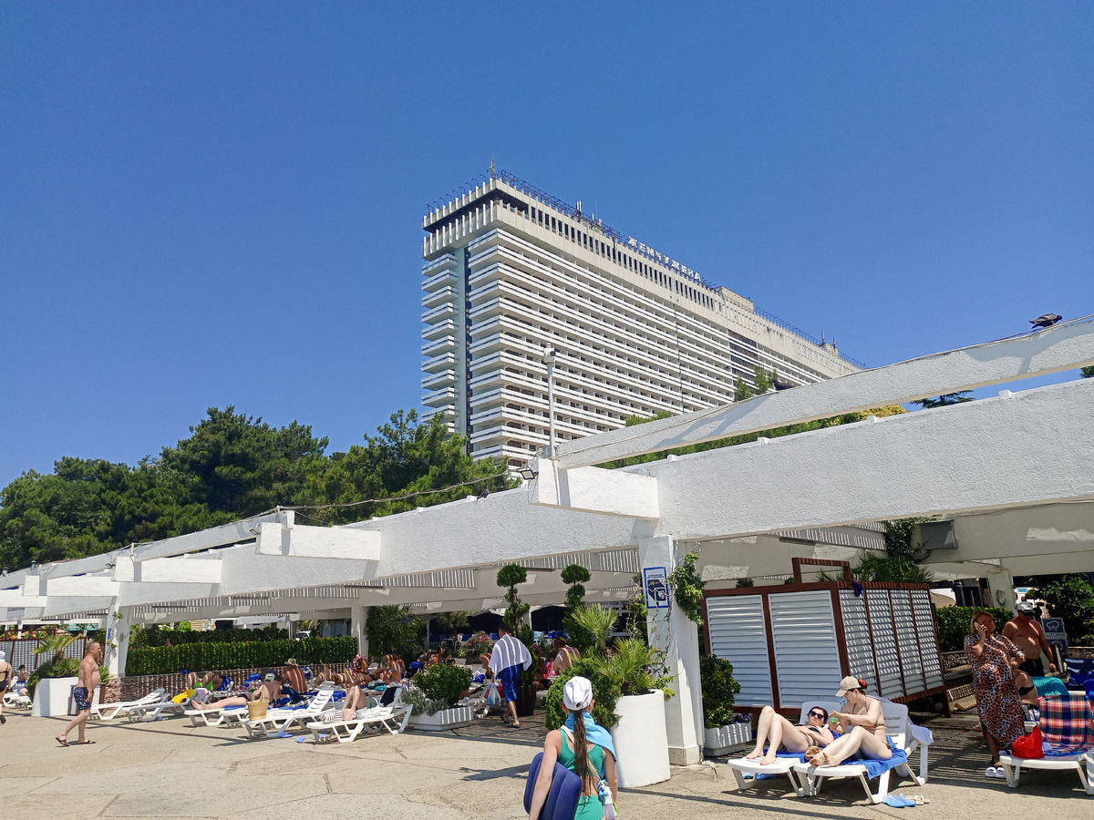 Гранд-отель "Жемчужина" в Сочи. Фото автора. 