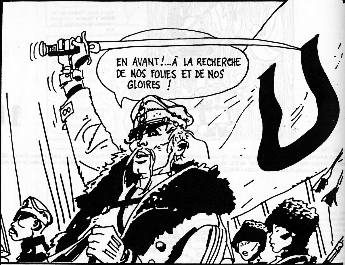 Унгерн в комиксе Corto Maltese