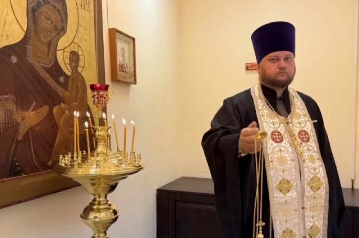    В здании ульяновского УМВД открыли молельную комнату