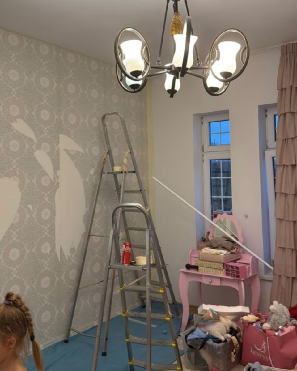 Условия в которых сейчас живет семья. Фото: телеграмм-канал Анастасии/@kostenko1994