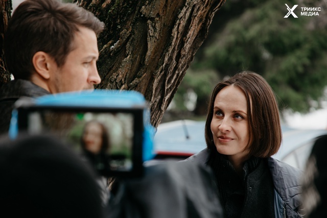 Кадр со съемок