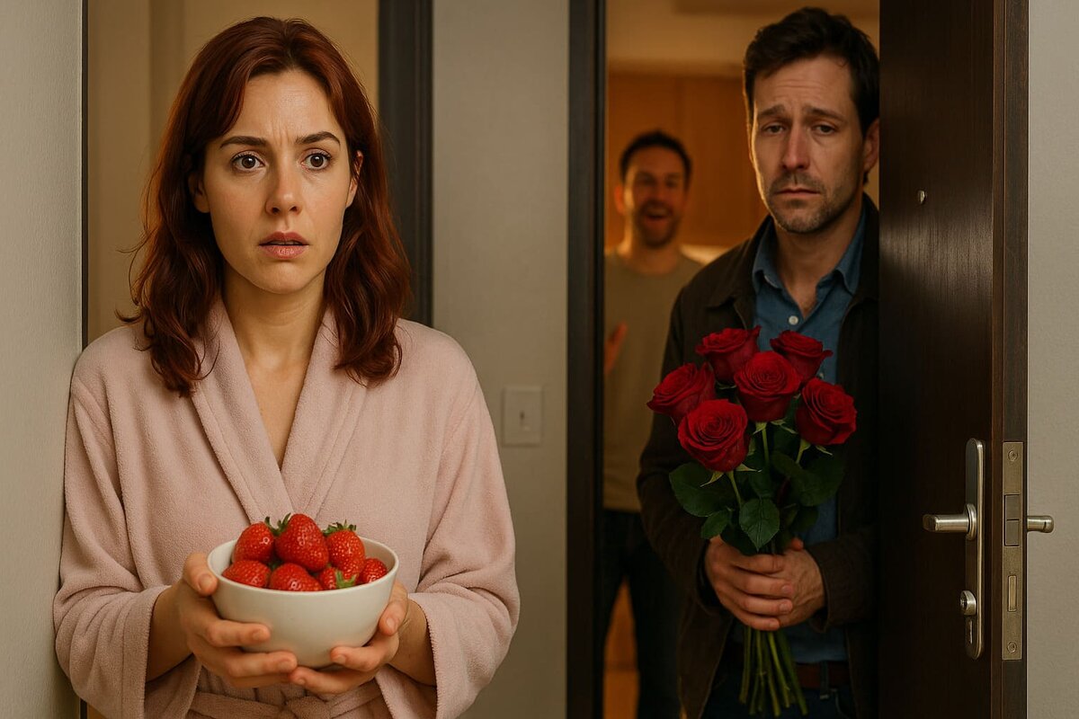 Он вернулся с цветами. А я уже была счастлива — без него