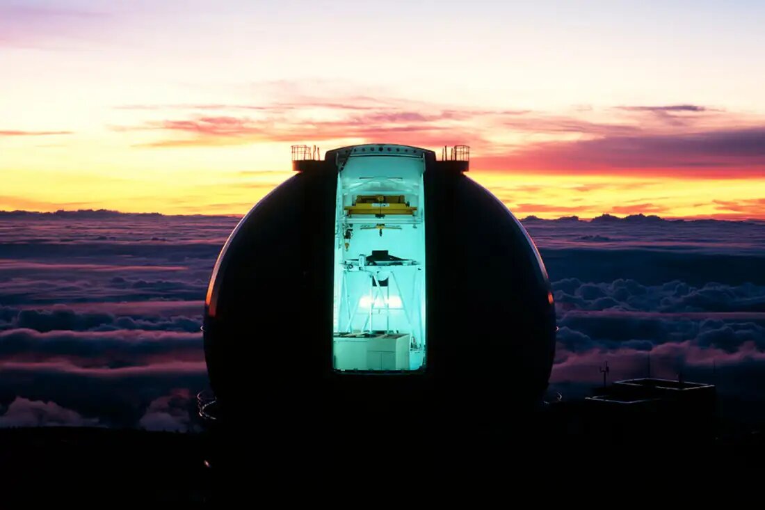 Телескоп Вильяма Гершела на Ла-Пальме был частью самого масштабного испытания квантовой реальности на сегодняшний день / David Parker, Science Photo Library