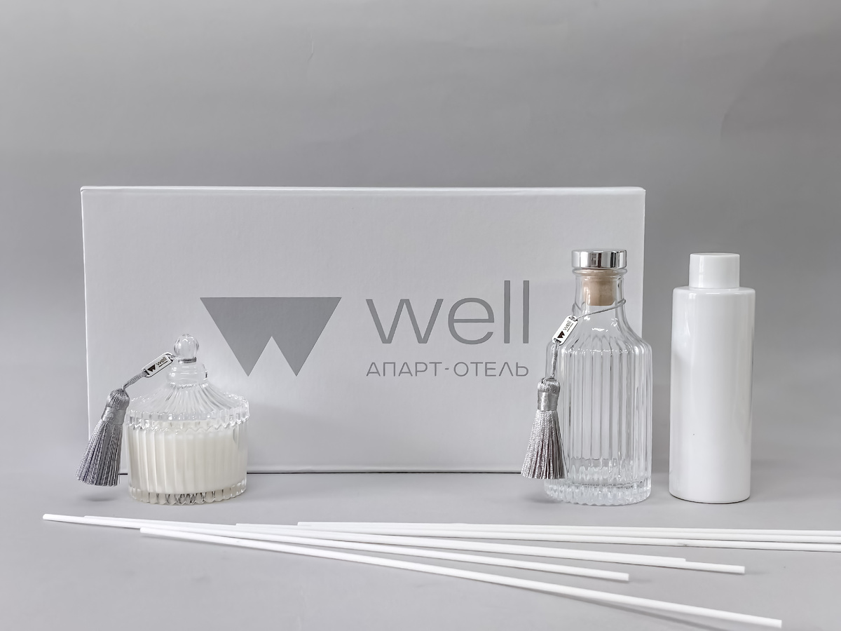 Ароматическая свеча и диффузор для WELL Апарт отель от BOCA AROMA