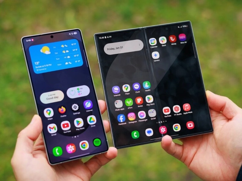    Блогер сравнил скорость зарядки Galaxy S25 Ultra и Galaxy Z Fold7 [ВИДЕО]