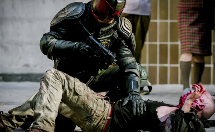 Кадр из фильма «Судья Дредд.3D», 2012