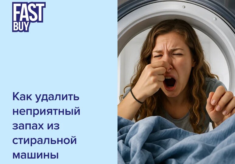 Как удалить неприятный запах из стиральной машины